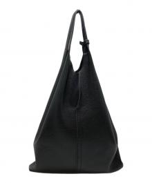 LAURA DI MAGGIO（ローラディマジオ）の古着「レザートートバッグ」｜ブラック