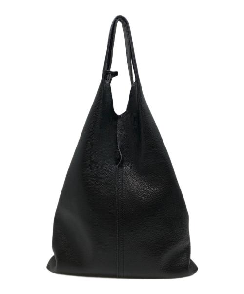 LAURA DI MAGGIO（ローラディマジオ）LAURA DI MAGGIO (ローラディマジオ) レザートートバッグ ブラック サイズ:表記なしの古着・服飾アイテム