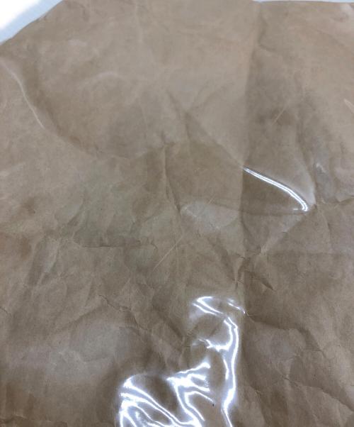 COMME des GARCONS（コムデギャルソン）COMME des GARCONS (コムデギャルソン) PVCクラフトペーパートートバッグ ベージュの古着・服飾アイテム