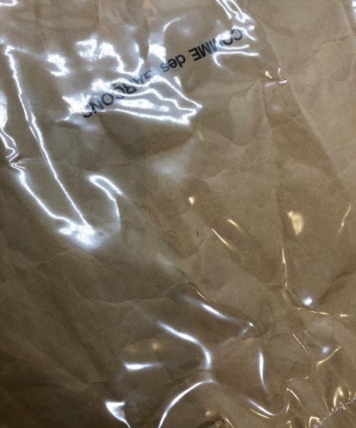 COMME des GARCONS（コムデギャルソン）COMME des GARCONS (コムデギャルソン) PVCクラフトペーパートートバッグ ベージュの古着・服飾アイテム