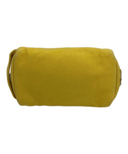 PRADA（プラダ）PRADA (プラダ) セカンドバッグ イエロー サイズ:表記なしの古着・服飾アイテム