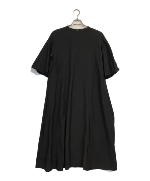 MANOF（マノフ）MANOF (マノフ) 半袖ワンピース ブラック サイズ:Sの古着・服飾アイテム