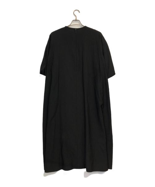 MANOF（マノフ）MANOF (マノフ) 半袖ワンピース ブラック サイズ:Sの古着・服飾アイテム
