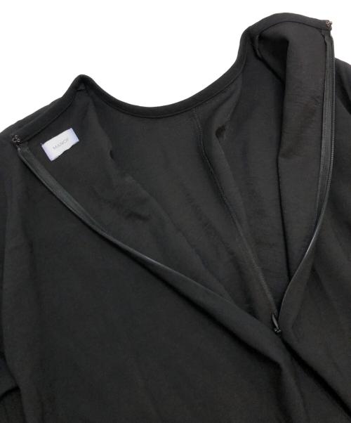 MANOF（マノフ）MANOF (マノフ) 半袖ワンピース ブラック サイズ:Sの古着・服飾アイテム