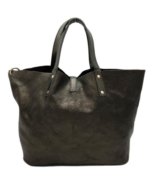 TIFFANY & Co.（ティファニー）TIFFANY & Co. (ティファニー) リバーシブルトートバッグ ブラウンの古着・服飾アイテム