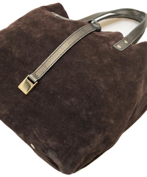 TIFFANY & Co.（ティファニー）TIFFANY & Co. (ティファニー) リバーシブルトートバッグ ブラウンの古着・服飾アイテム