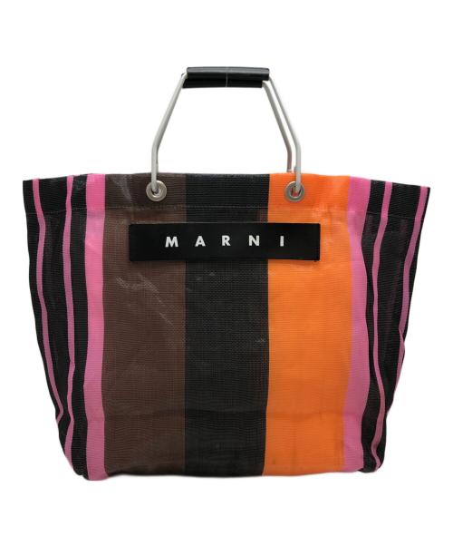 MARNI（マルニ）MARNI (マルニ) ストライプトートバッグ マルチカラーの古着・服飾アイテム