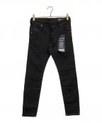 DIESELディーゼル）の古着「デニムイージーパンツ」｜ブラック