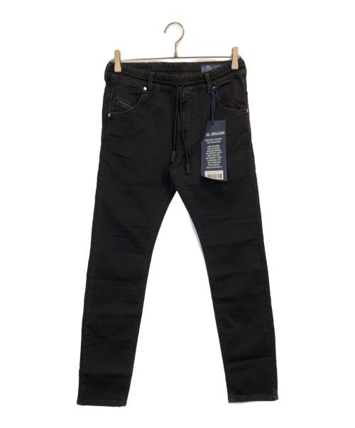 DIESEL（ディーゼル）DIESEL (ディーゼル) デニムイージーパンツ ブラック サイズ:W25(63.5CM) 未使用品の古着・服飾アイテム