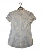 BRUNELLO CUCINELLIブルネロクチネリ）の古着「半袖シャツ」｜ホワイト