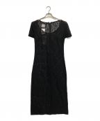 D&Gディーアンドジー）の古着「レースワンピース」｜ブラック