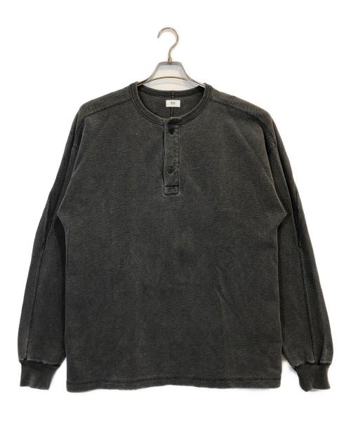 RHC Ron Herman（アールエイチシー ロンハーマン）RHC Ron Herman (アールエイチシー ロンハーマン) ジャイアントピケ ヘンリーネック プルオーバー グレー サイズ:Mの古着・服飾アイテム