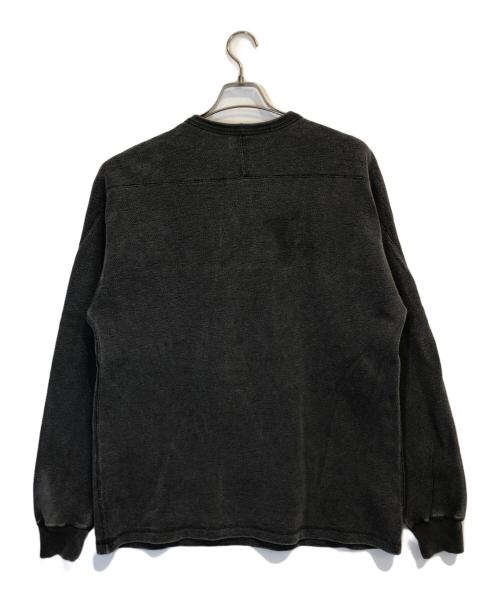 RHC Ron Herman（アールエイチシー ロンハーマン）RHC Ron Herman (アールエイチシー ロンハーマン) ジャイアントピケ ヘンリーネック プルオーバー グレー サイズ:Mの古着・服飾アイテム