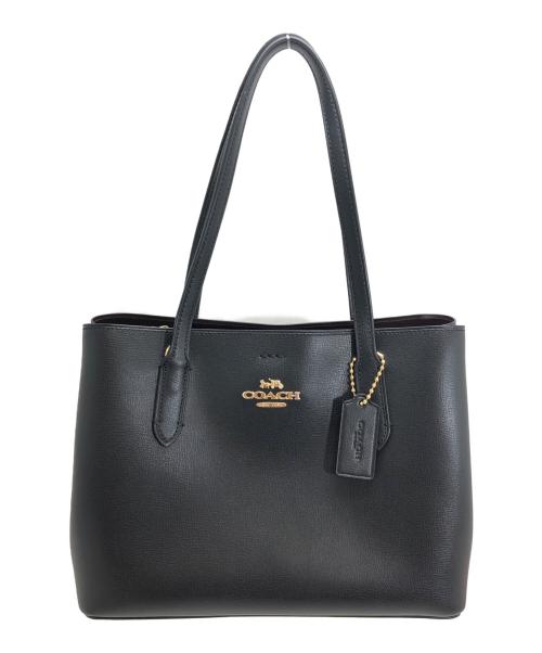 COACH（コーチ）COACH (コーチ) ミニアベニュー 2WAY トートバッグ ブラックの古着・服飾アイテム