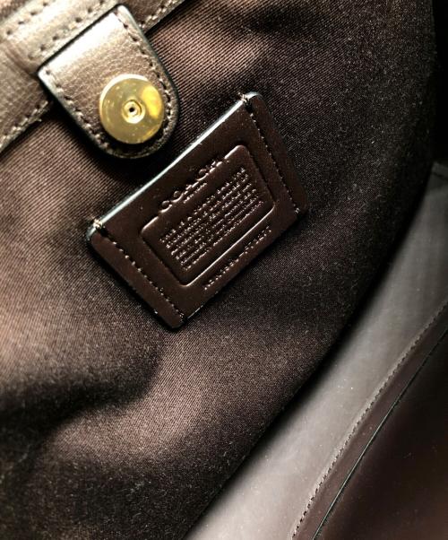 COACH（コーチ）COACH (コーチ) ミニアベニュー 2WAY トートバッグ ブラックの古着・服飾アイテム