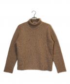 AURALEEオーラリー）の古着「CAMEL WOOL MIX KNIT TURTLE NECK PULLOVER」｜ブラウン