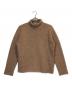 AURALEE（オーラリー）の古着「CAMEL WOOL MIX KNIT TURTLE NECK PULLOVER」｜ブラウン