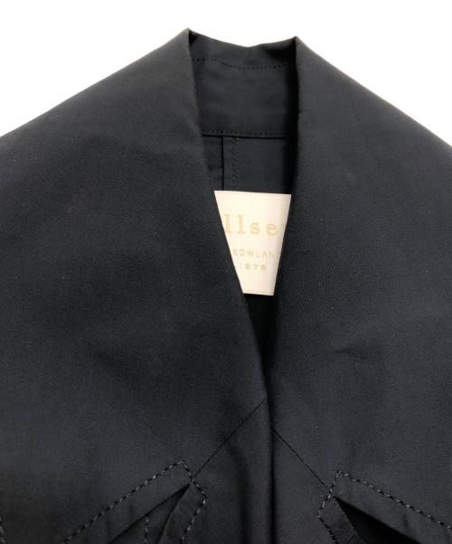 BALLSEY（ボールジィ）BALLSEY (ボールジィ) ライトタフタベルテッドコート ネイビー サイズ:34の古着・服飾アイテム