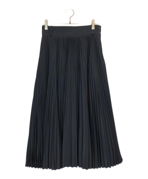 HYKE（ハイク）HYKE (ハイク) プリーツスカート ブラック サイズ:2の古着・服飾アイテム