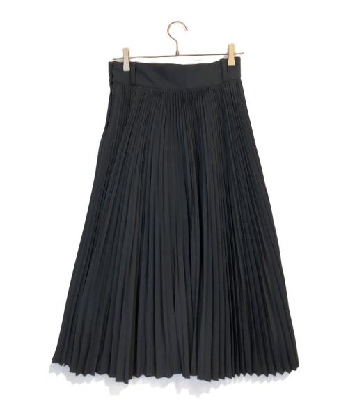 HYKE（ハイク）HYKE (ハイク) プリーツスカート ブラック サイズ:2の古着・服飾アイテム
