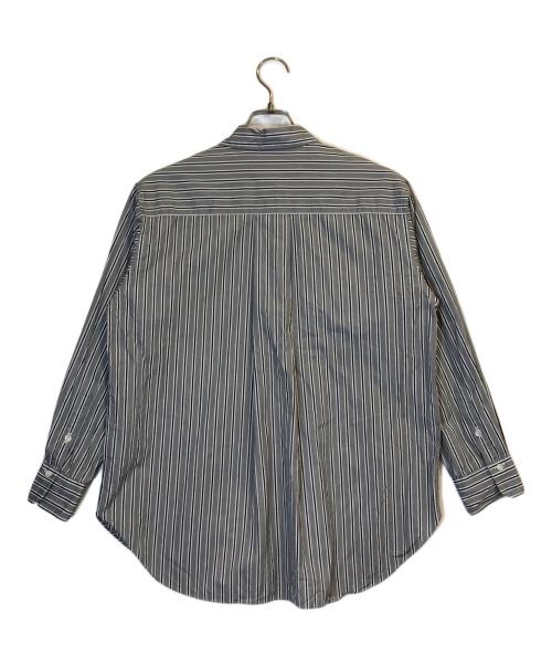 FRAMeWORK（フレームワーク）FRAMeWORK (フレームワーク) ストライプシャツ グレー サイズ:表記なしの古着・服飾アイテム