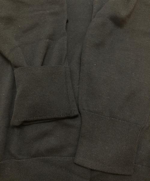 BROOKS BROTHERS（ブルックスブラザーズ）BROOKS BROTHERS (ブルックスブラザーズ) スーピマコットン Vネックセーター ブラック サイズ:S 未使用品の古着・服飾アイテム