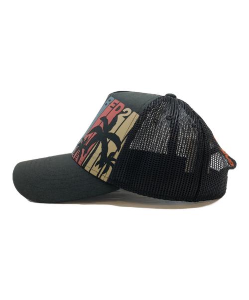 DSQUARED2（ディースクエアード）DSQUARED2 (ディースクエアード) HAWAIIAN ROCKER BASEBALL CAP サイズ:表記なしの古着・服飾アイテム