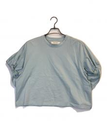 SAYAKA DAVIS（サヤカ デイヴィス）の古着「ツイストスリーブTシャツ」｜ブルー