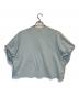 SAYAKA DAVIS (サヤカ デイヴィス) ツイストスリーブTシャツ ブルー サイズ:XS：4000円