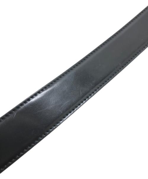 PRADA（プラダ）PRADA (プラダ) レザーベルト ブラックの古着・服飾アイテム