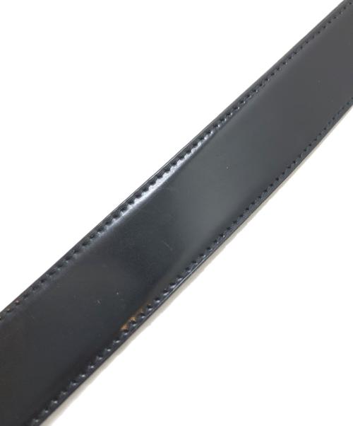 PRADA（プラダ）PRADA (プラダ) レザーベルト ブラックの古着・服飾アイテム