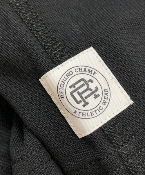 REIGNING CHAMP（レイニングチャンプ）REIGNING CHAMP (レイニングチャンプ) T-SHIRT RC EMB. M.W.JERSEY ブラック サイズ:XL 未使用品の古着・服飾アイテム