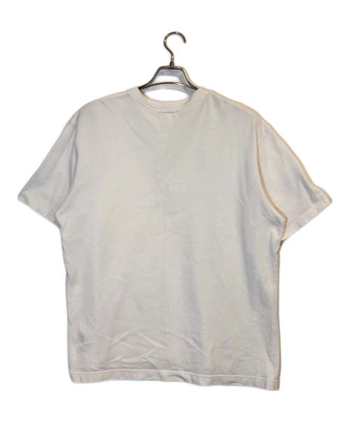 LACOSTE（ラコステ）LACOSTE (ラコステ) JOURNAL STANDARD (ジャーナルスタンダード) 別注 ミコカノコ クルーネック Tシャツ ホワイト サイズ:Mの古着・服飾アイテム