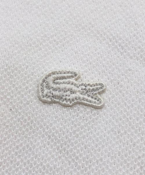 LACOSTE（ラコステ）LACOSTE (ラコステ) JOURNAL STANDARD (ジャーナルスタンダード) 別注 ミコカノコ クルーネック Tシャツ ホワイト サイズ:Mの古着・服飾アイテム