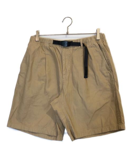 GRAMICCI（グラミチ）GRAMICCI (グラミチ) 別注バックツイルタックショーツ ハーフパンツ ベージュ サイズ:Mの古着・服飾アイテム