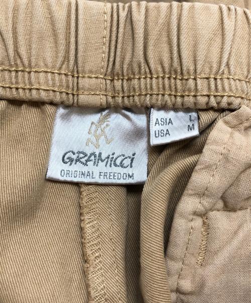 GRAMICCI（グラミチ）GRAMICCI (グラミチ) 別注バックツイルタックショーツ ハーフパンツ ベージュ サイズ:Mの古着・服飾アイテム