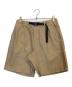 GRAMICCI（グラミチ）の古着「別注バックツイルタックショーツ ハーフパンツ」｜ベージュ