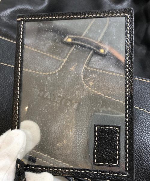 LOEWE（ロエベ）LOEWE (ロエベ) レザーショルダーバッグ ブラック サイズ:表記なしの古着・服飾アイテム