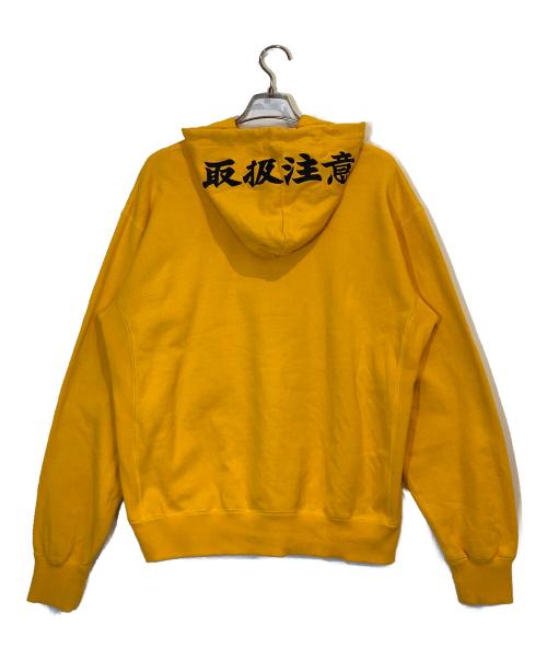 THE BLACK EYE PATCH（ブラックアイパッチ）THE BLACK EYE PATCH (ブラックアイパッチ) パーカー イエロー サイズ:Lの古着・服飾アイテム