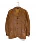 Paul Smith London（ポールスミスロンドン）の古着「レザーテーラードジャケット」｜ブラウン