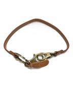 IL BISONTEイル ビゾンテ）の古着「レザーストラップ」｜ブラウン