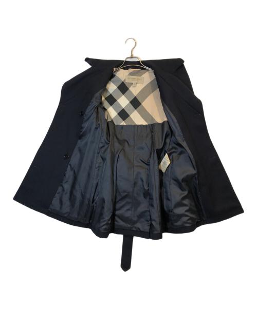 BURBERRY BRIT（バーバリーブリット）BURBERRY BRIT (バーバリーブリット) ウールトレンチコート ネイビー サイズ:UK10/US8/FR40/ITA42の古着・服飾アイテム