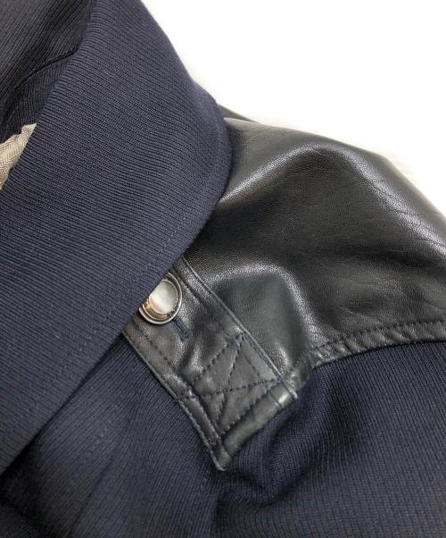 BURBERRY BRIT（バーバリーブリット）BURBERRY BRIT (バーバリーブリット) ウールトレンチコート ネイビー サイズ:UK10/US8/FR40/ITA42の古着・服飾アイテム