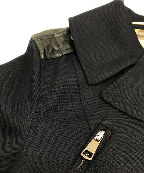 BURBERRY BRIT（バーバリーブリット）BURBERRY BRIT (バーバリーブリット) ウールトレンチコート ネイビー サイズ:UK10/US8/FR40/ITA42の古着・服飾アイテム