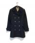 BURBERRY BRIT（バーバリーブリット）の古着「ウールトレンチコート」｜ネイビー