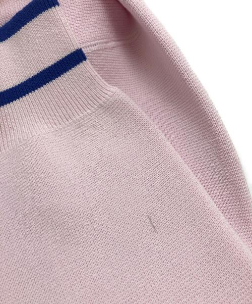 Adam et Rope（アダム エ ロペ）Adam et Rope (アダム エ ロペ) ミラノリブニットカーディガン ピンク サイズ:Freeの古着・服飾アイテム