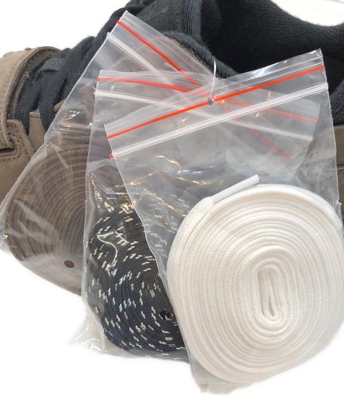 NIKE（ナイキ）NIKE (ナイキ) TRAVIS SCOTT (トラヴィス・スコット) Jumpman Jack TR CJ1 T-Rexx Black and Dark Mocha ブラウン サイズ:28.5ＣＭの古着・服飾アイテム