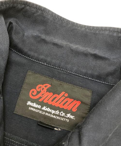 INDIAN MOTORCYCLE（インディアンモーターサイクル）INDIAN MOTORCYCLE (インディアンモーターサイクル) スイングトップ ネイビー サイズ:Lの古着・服飾アイテム