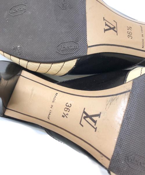 LOUIS VUITTON（ルイ ヴィトン）LOUIS VUITTON (ルイ ヴィトン) サンダル ベージュ サイズ:36　1/2の古着・服飾アイテム