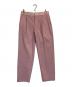 DRAWER（ドゥロワー）の古着「ツイルパンツ」｜ピンク